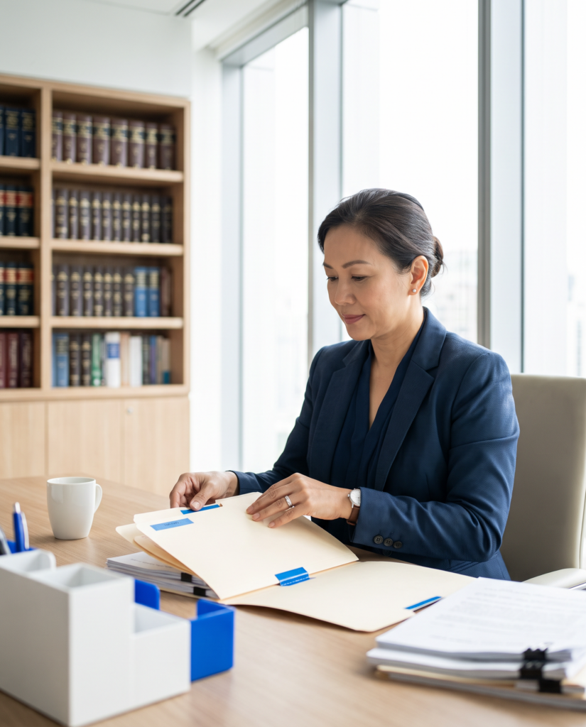 Careful review of legal documents, compliance and rigor
